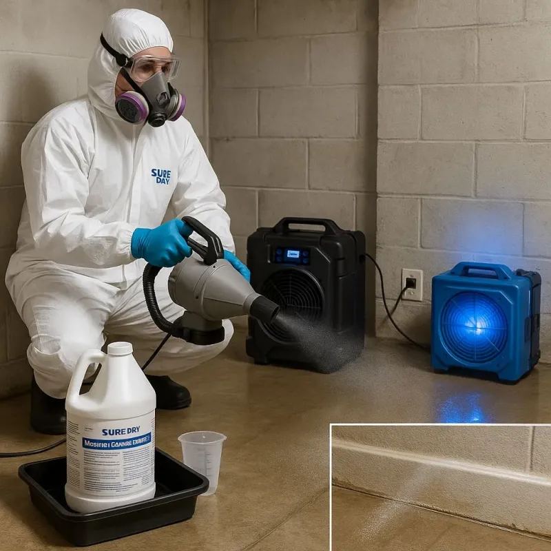 Sanitization and Odor Removal process in Powhatan County, VA